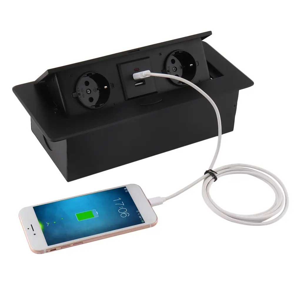 Многофункциональный стандартный черный круглый стол для настольной конференции