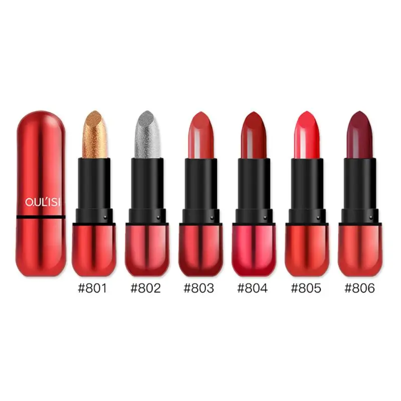 

Waterproof Moisturizing Lip Gloss Long Lasting Lipstick Beauty Cosmetic