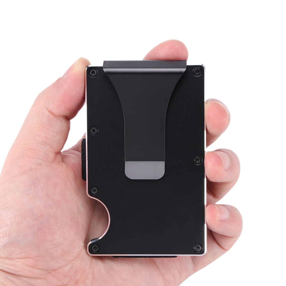 кошелек маленький мужской зажим Металлический металлический мини для денег