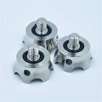 3pcs gitzo stainless steel spike pad 38 screws for benromarsace leofoto tripodmonopod gitzo