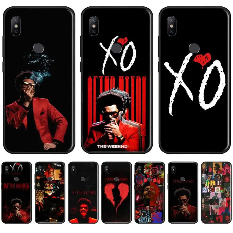 

The Weeknd After Hours design Phone Case For Xiaomi Redmi 7 9t 9se k20 mi8 max3 lite 9 note 8 9s 10 pro Soft Silicone Shell