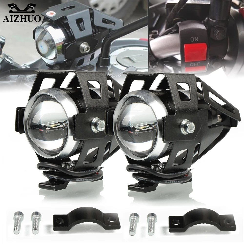 

Motorcycle Headlights U5 Headlamp Spotlights Fog Head Light For HONDA CB600 CB900F CB919 HORNET 250 XL1000 XL1000V VARADERO