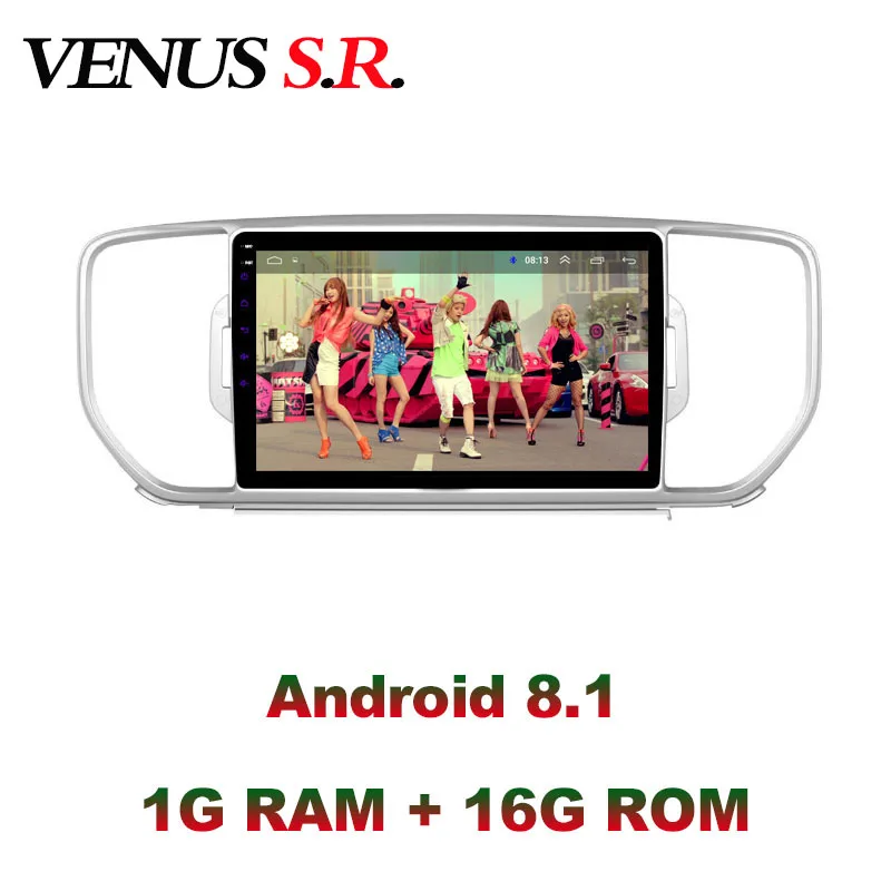 VenusSR Android 8 1 2.5D автомобильный dvd для KIA Sportage kx5 радио 2016 2017 мультимедиа головное