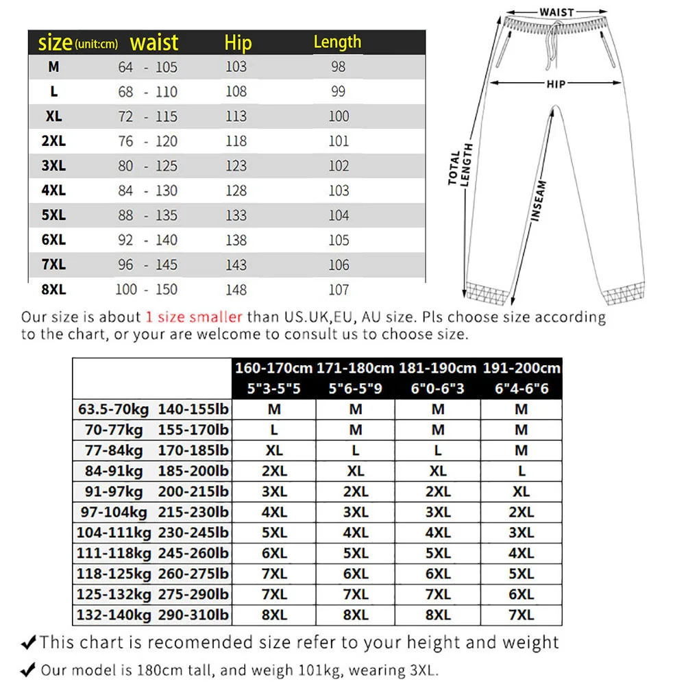 

7XL Fat Boy Elastic Waist Harem Pant Men Hip Hip Streetwear Men's Camouflage Joggers Pants Casual Cargo Pant Trousers Large Size