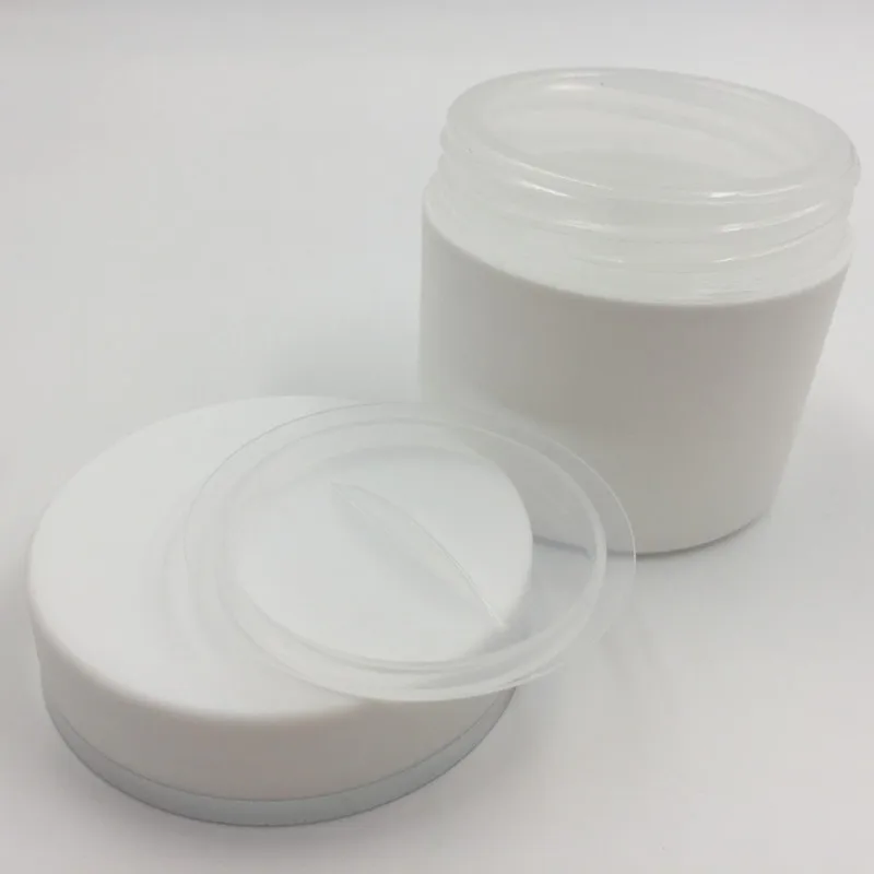 Бесплатная доставка 5 комплектов Белая Косметическая баночка для крема с