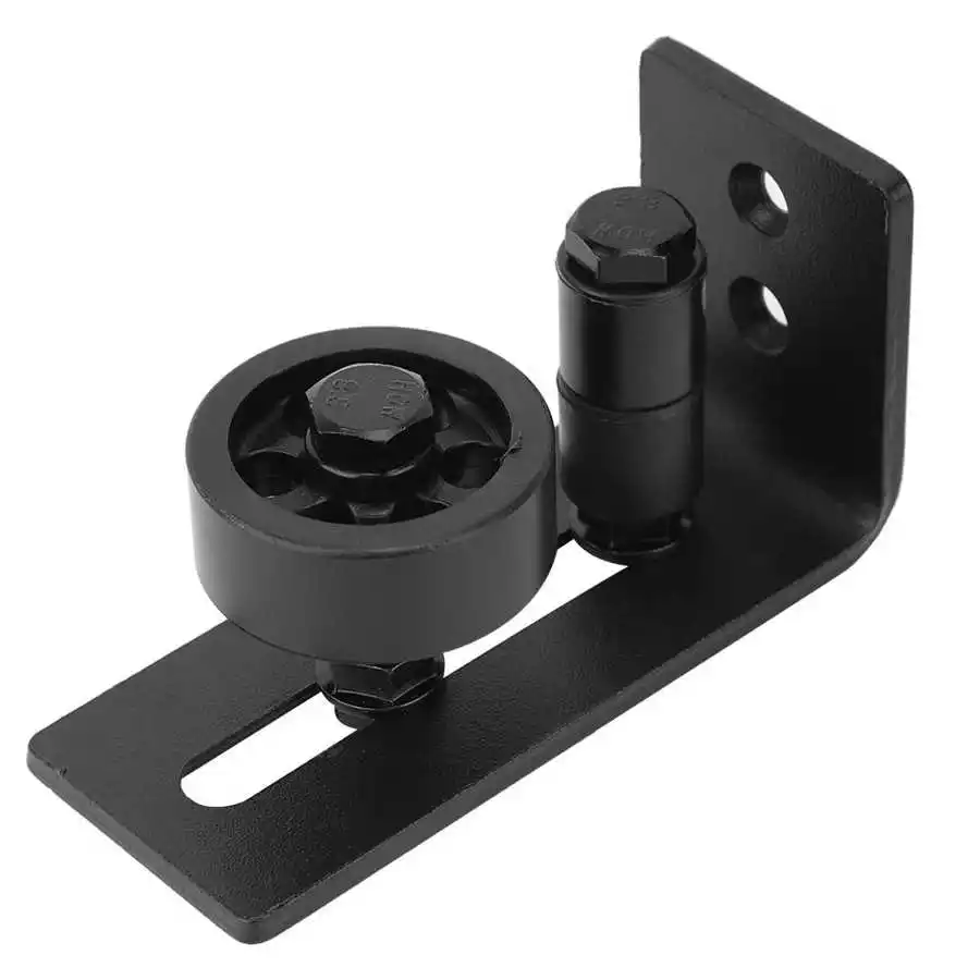 Adjustable Barn Door Floor Guide Stay Roller Wall Mount Non-Scratch Wheels Steel Sliding Bottom Set | Обустройство дома