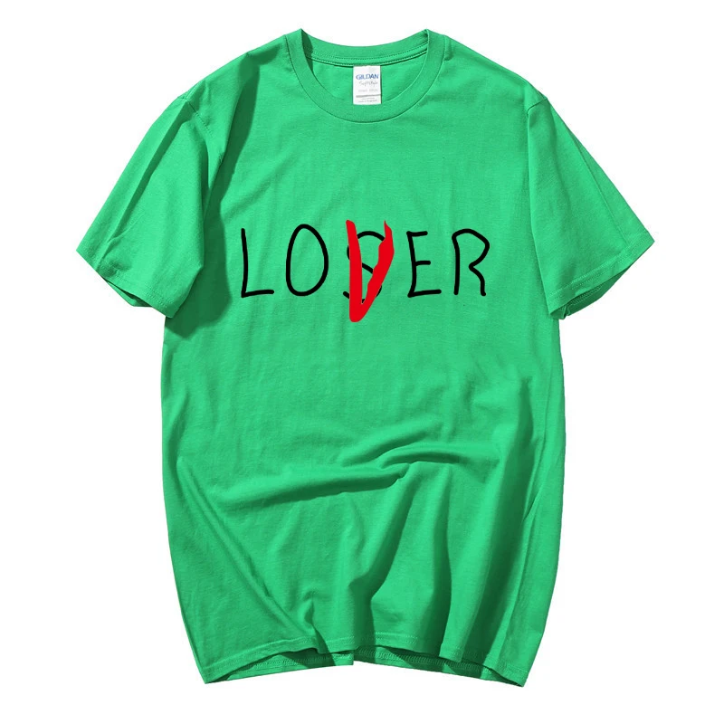 Прямая поставка футболка Pennywise с принтом фильма оно проигравшие для мужчин и