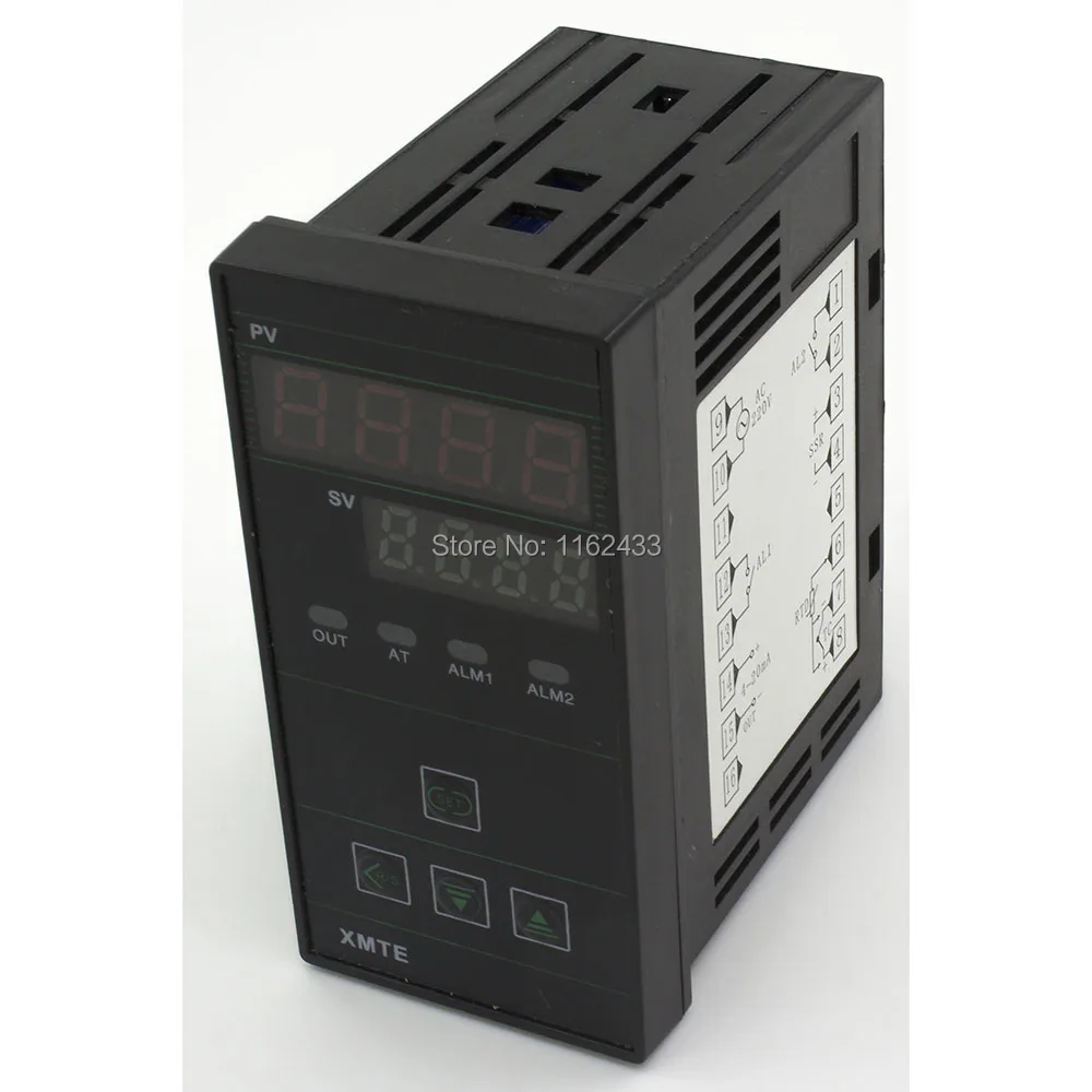 Цифровой регулятор температуры сигнал тревоги с многократным входом 220 В перем.