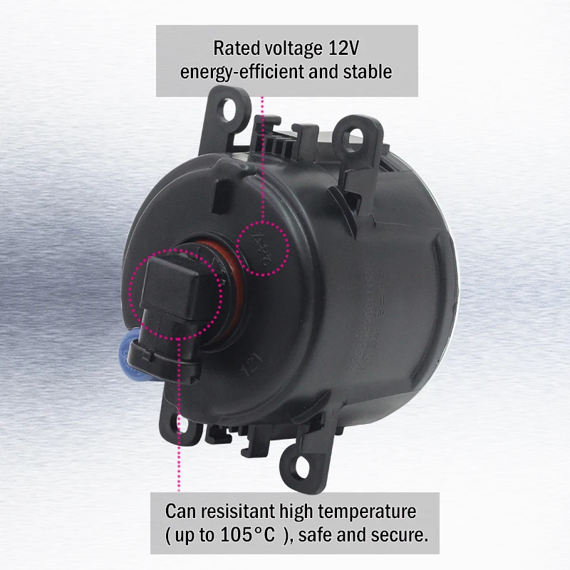 Cawanerl 2 шт. автомобиль светодиодный лампы Противотуманные фары светильник Дневной