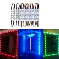 20pcs dc12v cob34 led 5050 smd led module light rgb7colors use for hotel conference room factory office house holidays lights