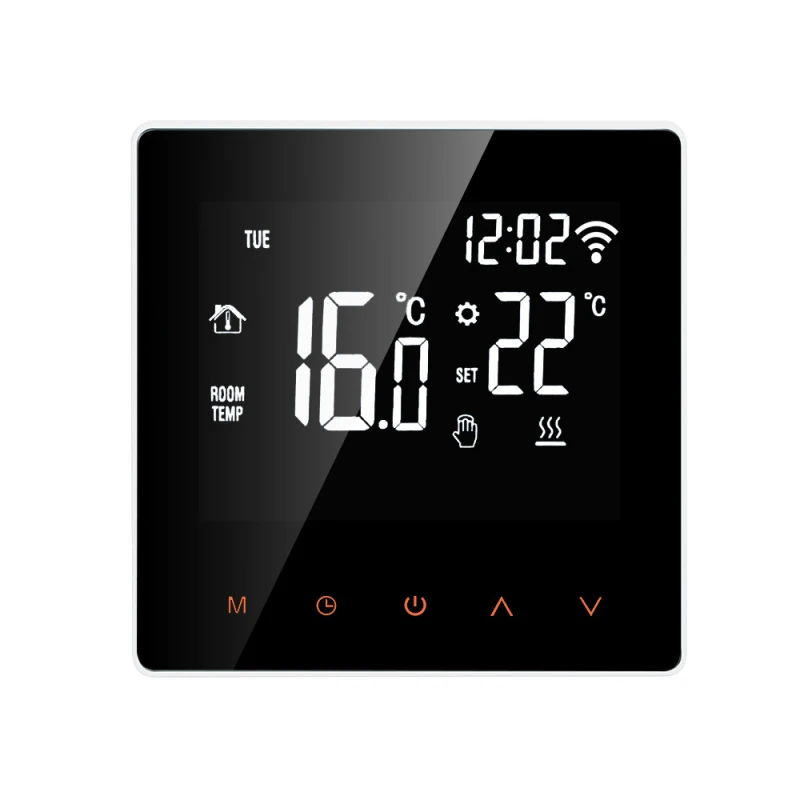 

Tuya WiFi Smart Thermostat, Electric floor Heating Water/Gas Boiler Floor Heating Water/Gas Boiler Temperature Remote Controller