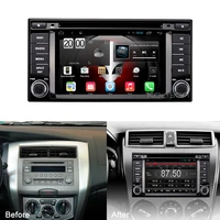 koason android car multimedia player stereo system for jukenote micra 6 2inch gps navigation wifi bluetooth dvr rds usb