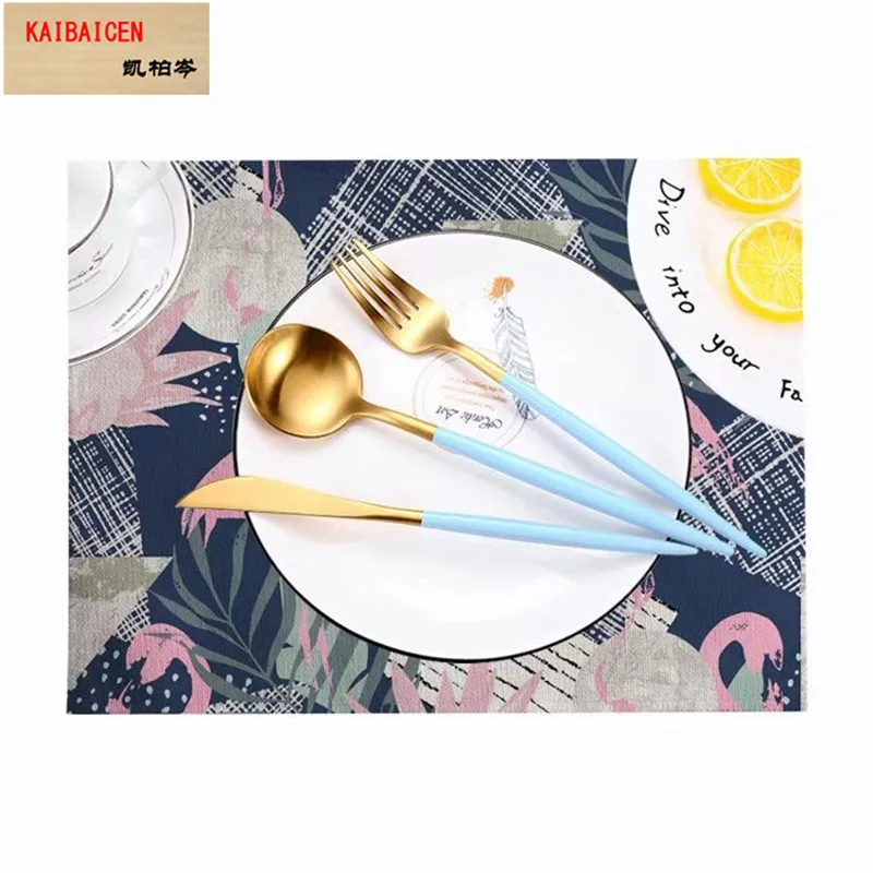 10 шт./лот пустые сублимационные льняные коврики для планшетов-двойные