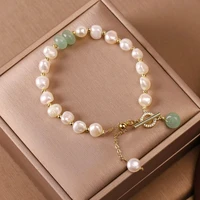 arlie classic fashion natural freshwater pearl pendant bracelet for woman exquisite new lucky cuff bracelet luxury jewelry gifts