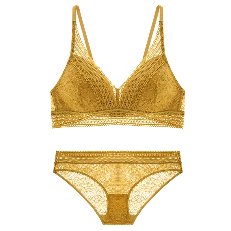 Женский кружевной бюстгальтер с глубоким v образным вырезом комплект нижнего