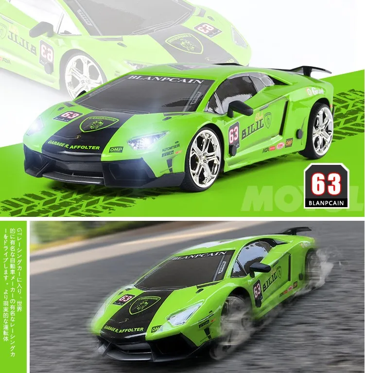 Высокая скорость 35 км/ч RC drift гоночный автомобиль четырехколесный привод беспроводной 2,4 ГГц пульт дистанционного управления автомобильные игрушки