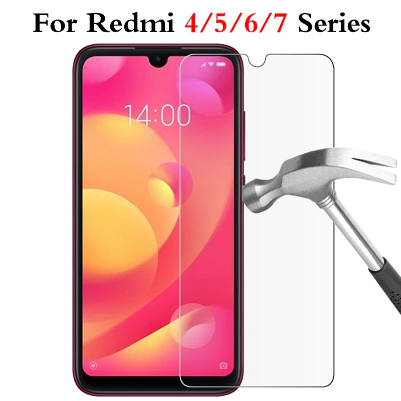 Защитная пленка для экрана мобильного телефона из закаленного стекла Xiao mi Red Note 7 6