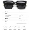 ZFYCOL Steampunk النظارات الشمسية الرجال 2023 العلامة التجارية الفاخرة مصمم ريترو تريند النظارات الشمسية النساء مربع المضادة للوهج القيادة نظارات الذكور 4