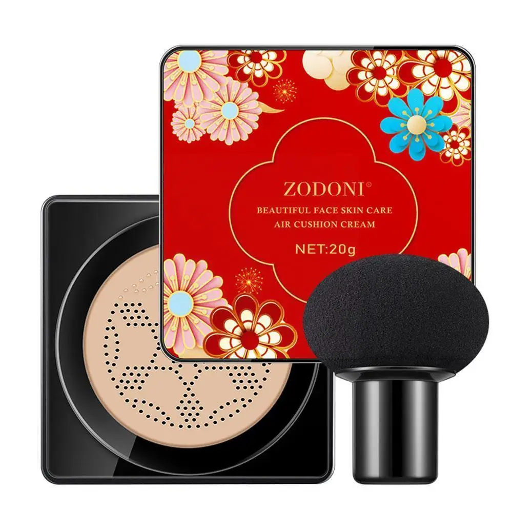 

Bb Air Cushion Foundation Mushroom Cc Cream Concealer Brighten Cosmetic Face Tone Whitening Makeup Waterproof Base X6d4