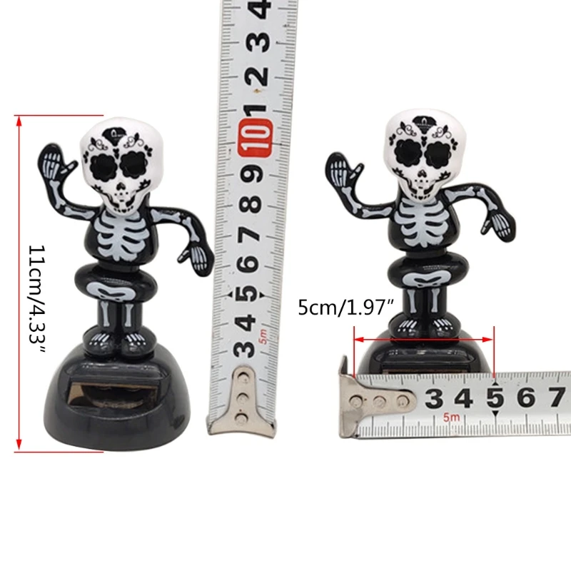 Set of 3 Interesting Auto Bobbleheads Ornaments Funny Skeleton Decor for Home Party Gift Kids Families | Автомобили и мотоциклы