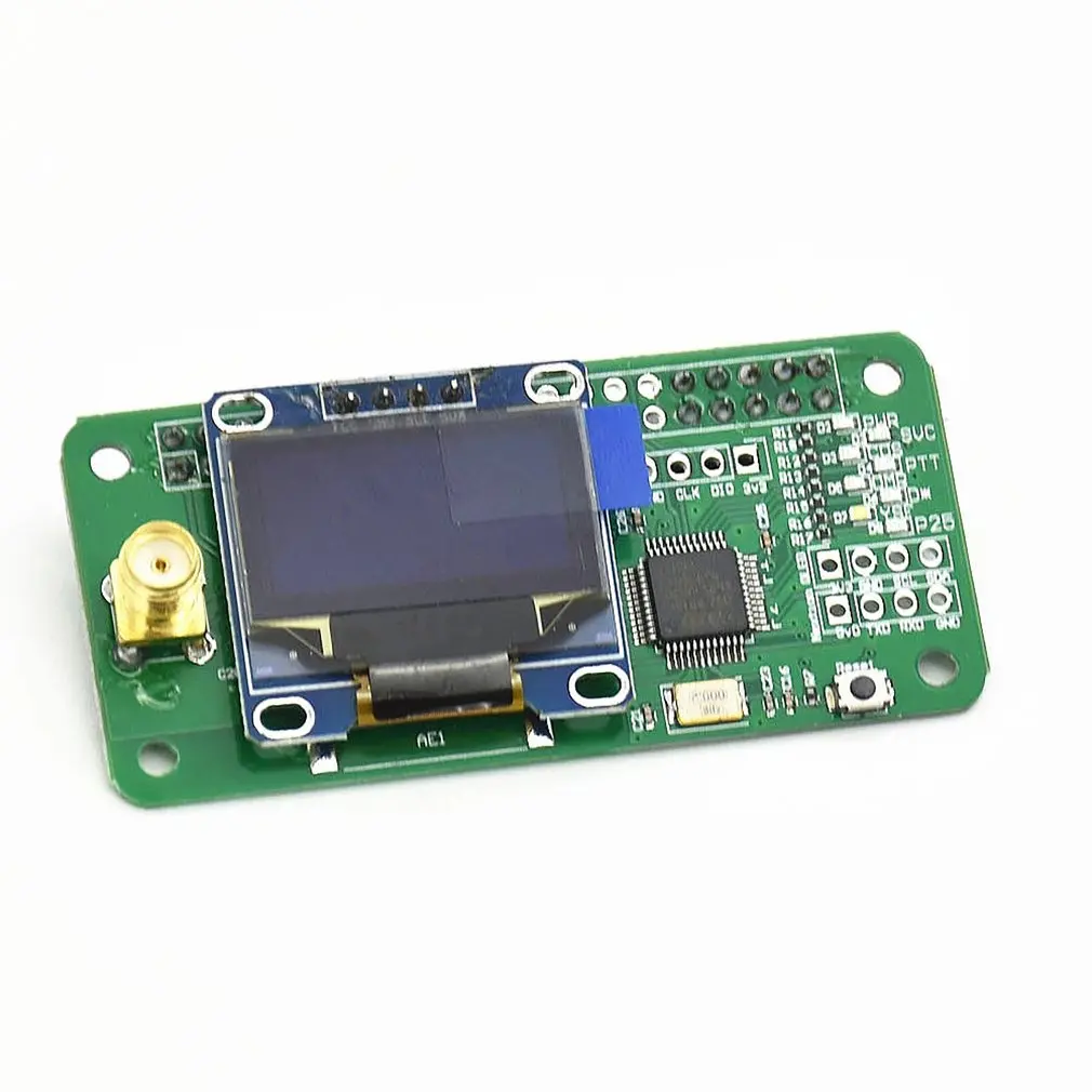 Антенна + чехол OLED MMDVM Hotspot поддержка P25 DMR YSF для Raspberry pi Black Board Simplex Parts | Мобильные