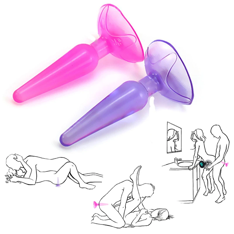 Без вибратора силиконовая Анальная пробка стимуляция ануса массаж интимные