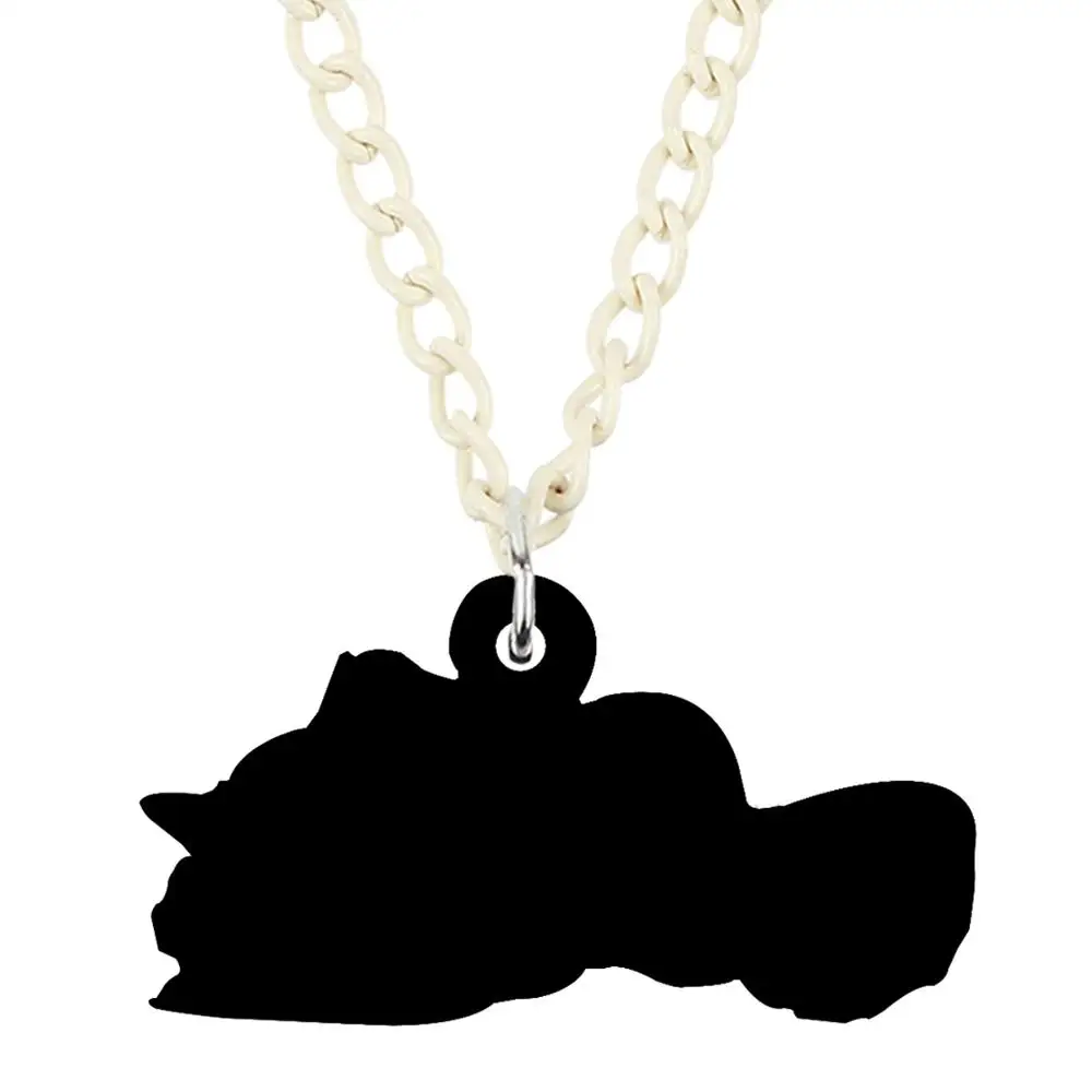 Bonsny Акриловая Рождественская шапка ожерелье с короткими волосами и кошкой