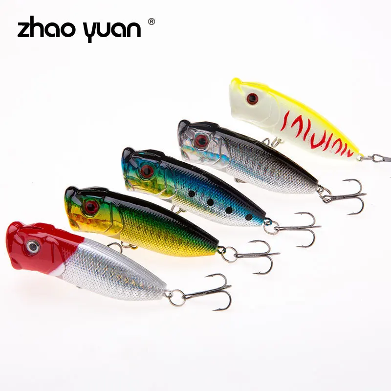 Кривошипная приманка для рыболовного крючка искусственная жесткая Topwater воблер