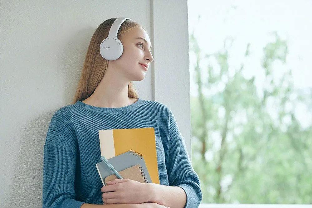 Беспроводные наушники SONY WH CH510 USB Type C Bluetooth NFC голосовой помощник|Наушники и гарнитуры| |