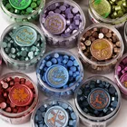 1 @ #40 шт.лот восковая печать штамп аксессуары портативный мини DIY инструмент для печати Ретро Макарон цветная открытка поставка декоративные принадлежности