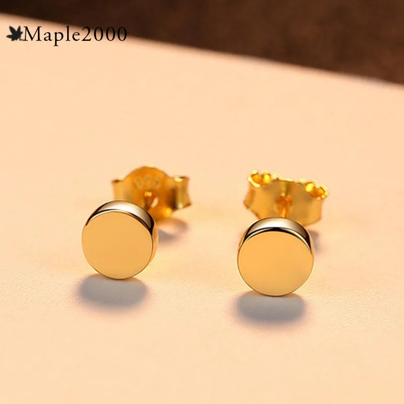 Женские классические серьги Madoka из стерлингового серебра 925 пробы простые