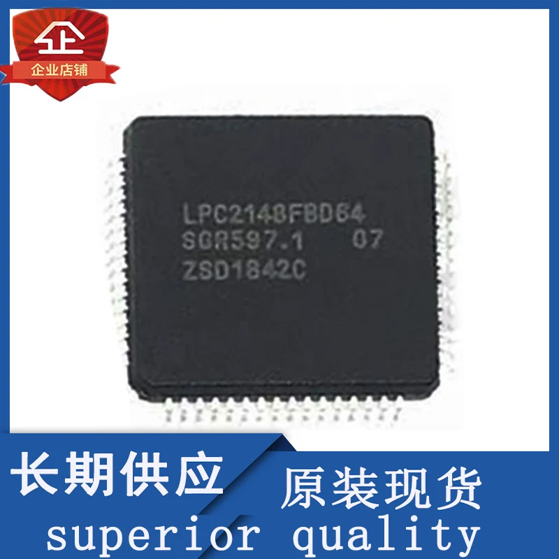 

Новые оригинальные компоненты LPC2148FBD64 QFP-64 новая дата производства точечные товары LPC2148FBD64 интегральная схема