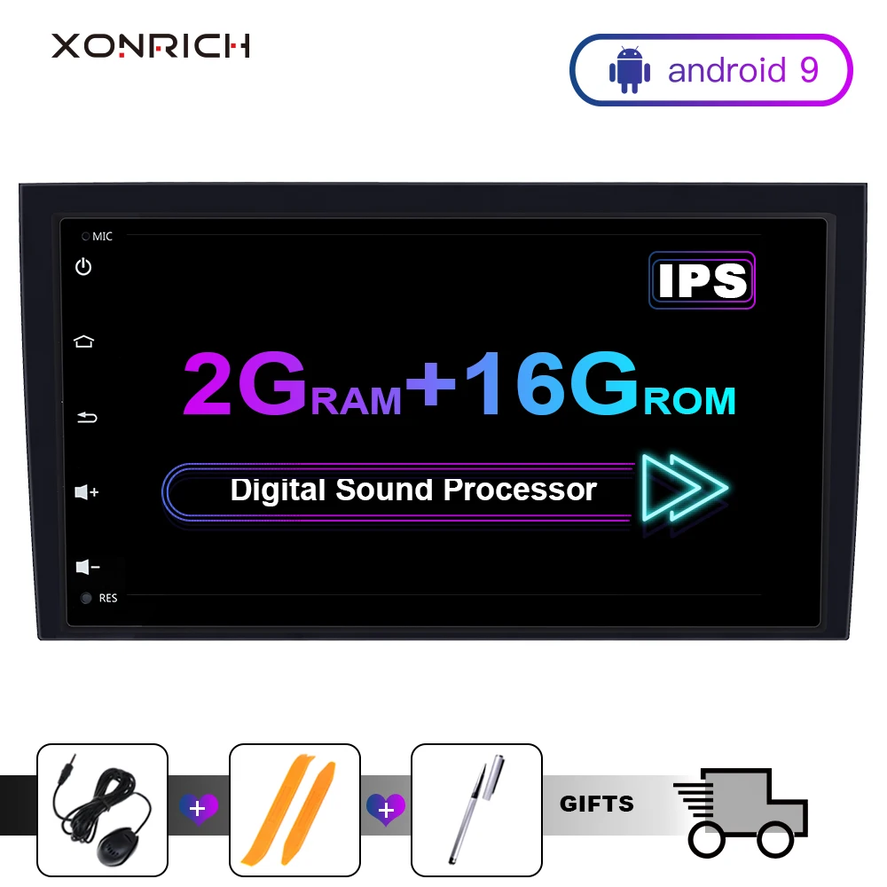 2 din Android 9,0 Автомагнитола мультимедиа для Audi A4 B6 B7 S4 B7 B6 RS4 B7 SEAT Exeo 2002-2008 gps навигация головное устройство DVD стерео