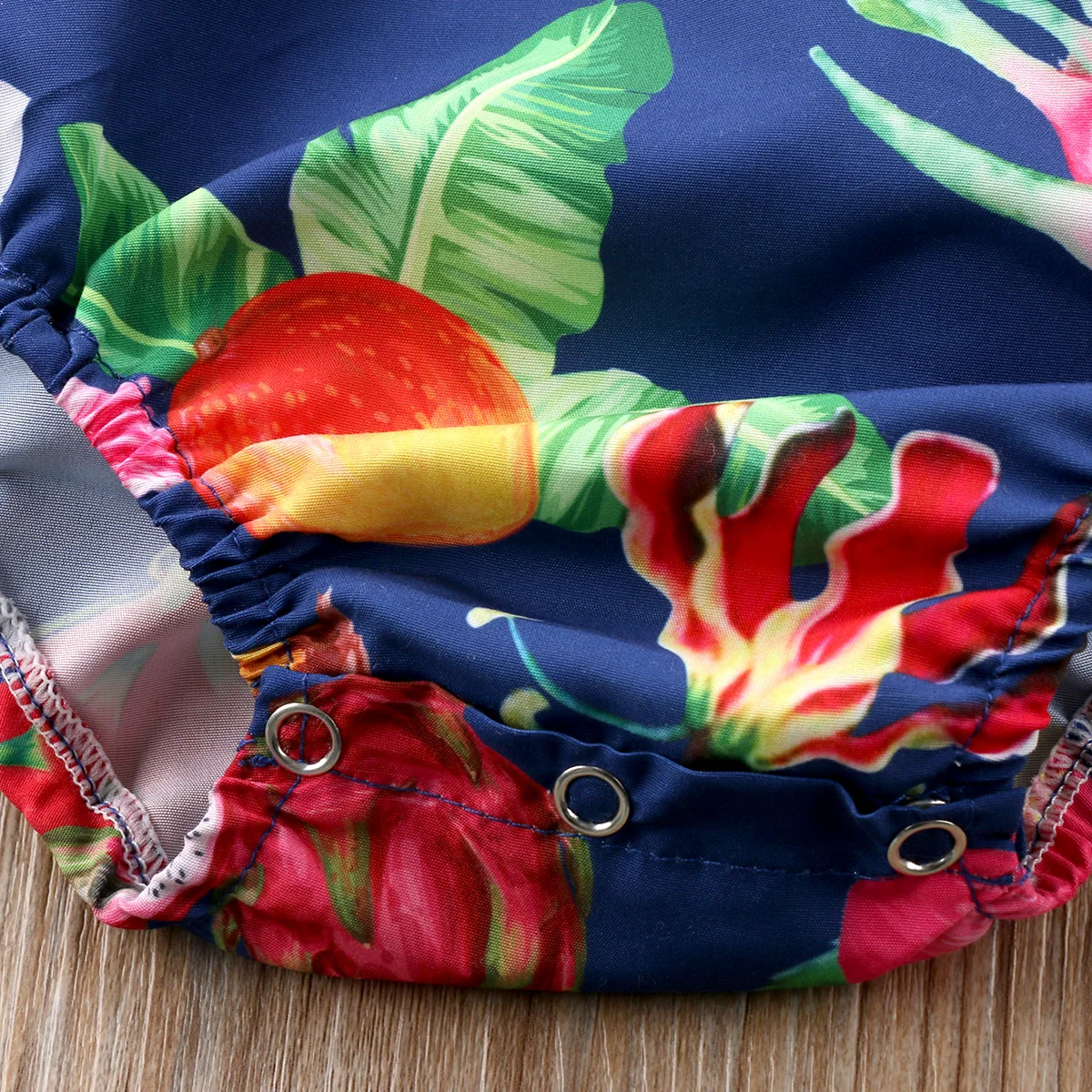 

0-24M Girl Jumpsuits Tropical Fruit Newborn Baby Girl Clothes Flower Jumpsuit Romper Outfits