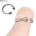 Стимулятор для пениса AY Foreskin, кольцо для пениса для улучшения эрекции, мужское кольцо для пениса из нержавеющей стали, секс-игрушки для взрослых мужчин