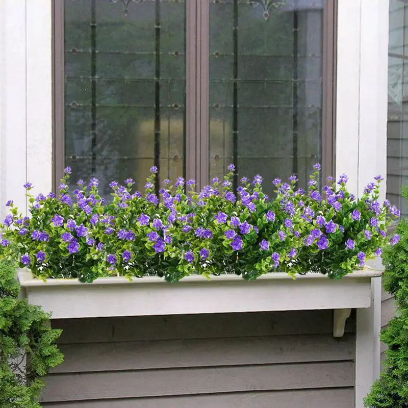 4 шт. искусственные растения искусственная зелень кустарники Ветви Эвкалипта с