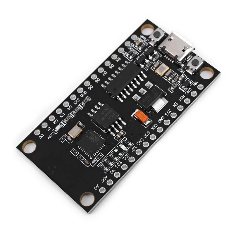 NodeMCU V3 Lua WIFI module integration of ESP8266 + extra memory 32M Flash USB-serial CH340G for Arduino | Электронные