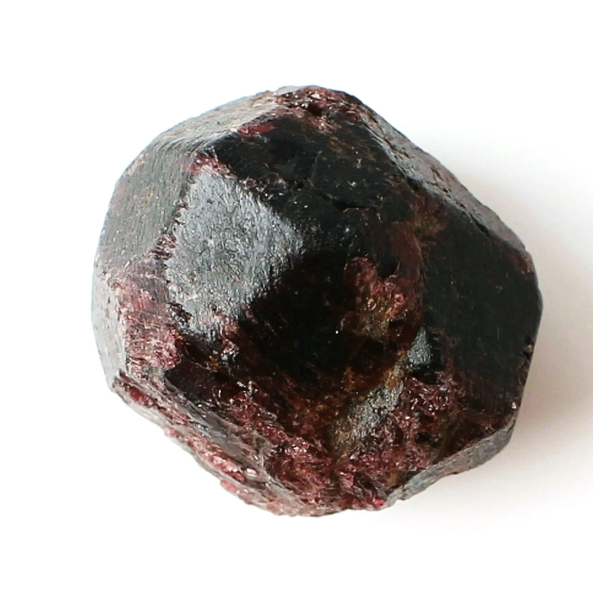 1 шт. натуральный кристалл красный гранат шероховатый сырой драгоценного камня