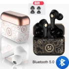 Беспроводные наушники Tws, гарнитура Bluetooth 5,0, мини-наушники, Автоматическое Сопряжение, микрофон, гарнитура для iphone, xiaomi