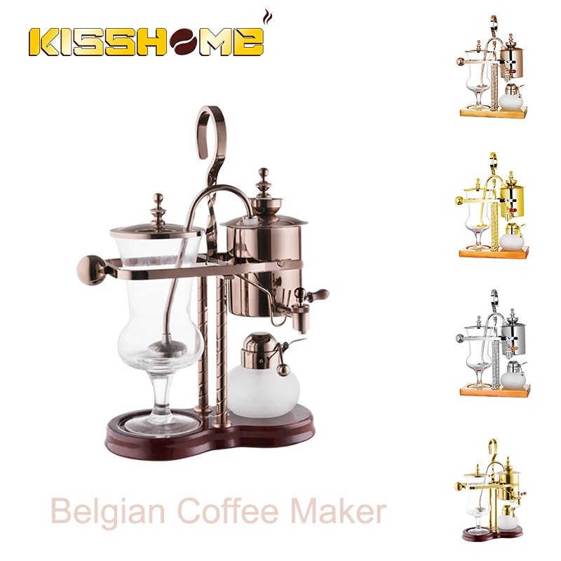 Belgian Кофеварка Бытовая Бельгия чайник королевский сифон кофе машина Дистилляция