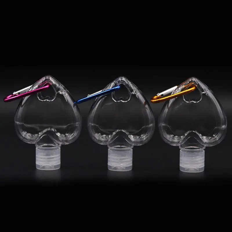 5 шт. 50 мл многоразовый портативный пульверизатор для сердца бутылка спирта