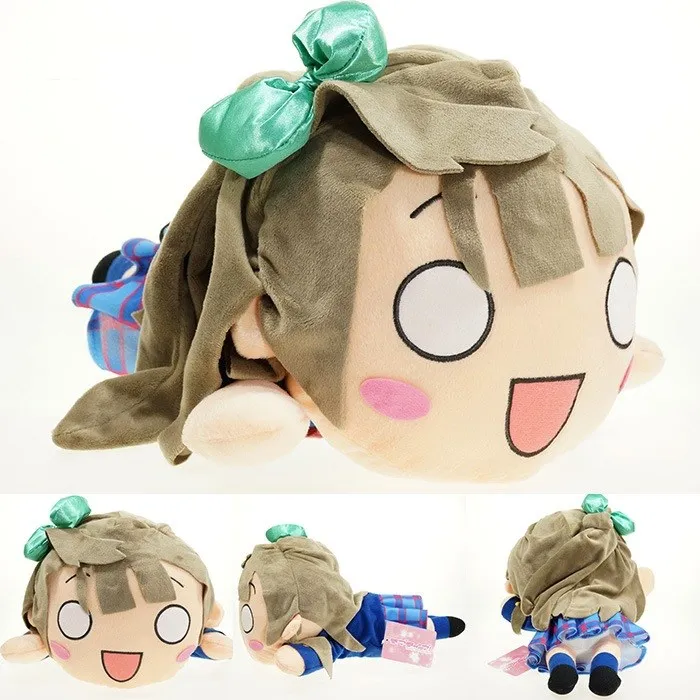 40 см Love Live School Idol Проект Плюшевые игрушки Kotori Minami Maki Nishikino Hoshizora Rin фигурки лежа позы мягкие куклы