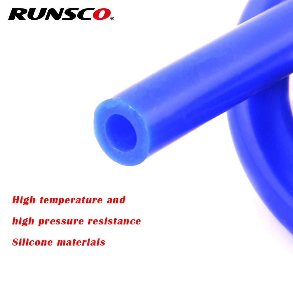 Универсальный автомобильный вакуумный силиконовый шланг для гонок 3 мм/5 мм/4 мм/6