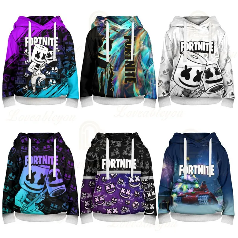 

Women and Men 2022 Kids Hoodie Victory Hero Children's Wear Battle Royale 3d Swearshirt Boys Girls Tops Hoodies Baby Clothes