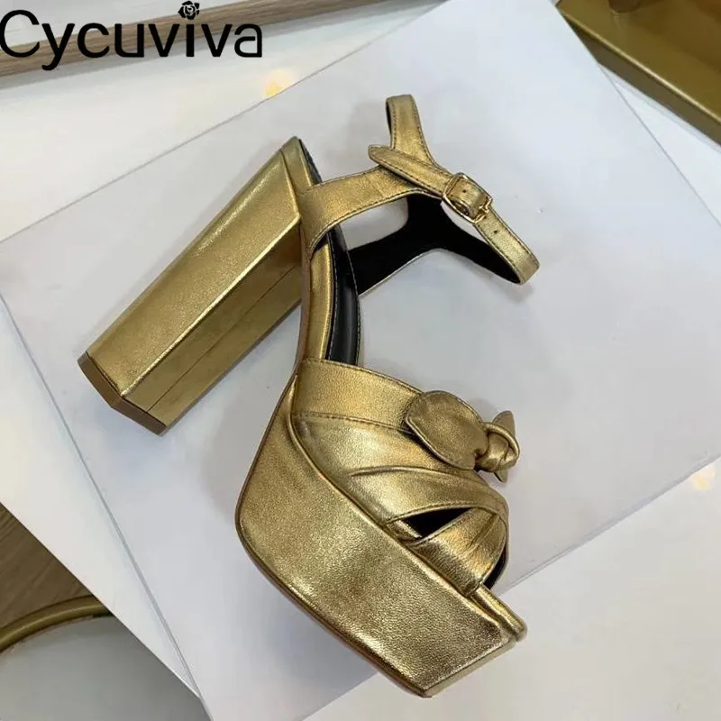 Шикарные босоножки на высоком каблуке с черным бантом удобная обувь для