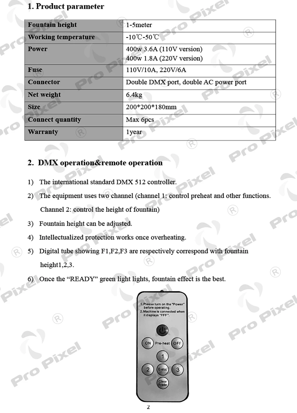 2 шт. с Flightcase и 10 Сумки косметическая пудра 400 Вт осень Spark фейерверк машина для свадебного торжества Dmx дистанционное управление