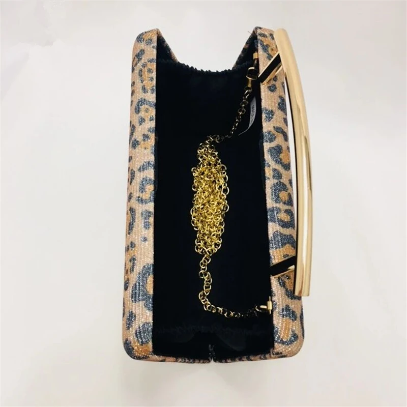 Новая сумка-мессенджер винтажные женские леопардовые вечерние сумки Дамский