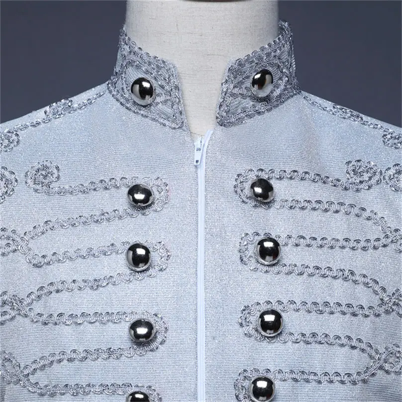 Новая мужская куртка в европейском стиле на молнии винтажные придворные Костюмы