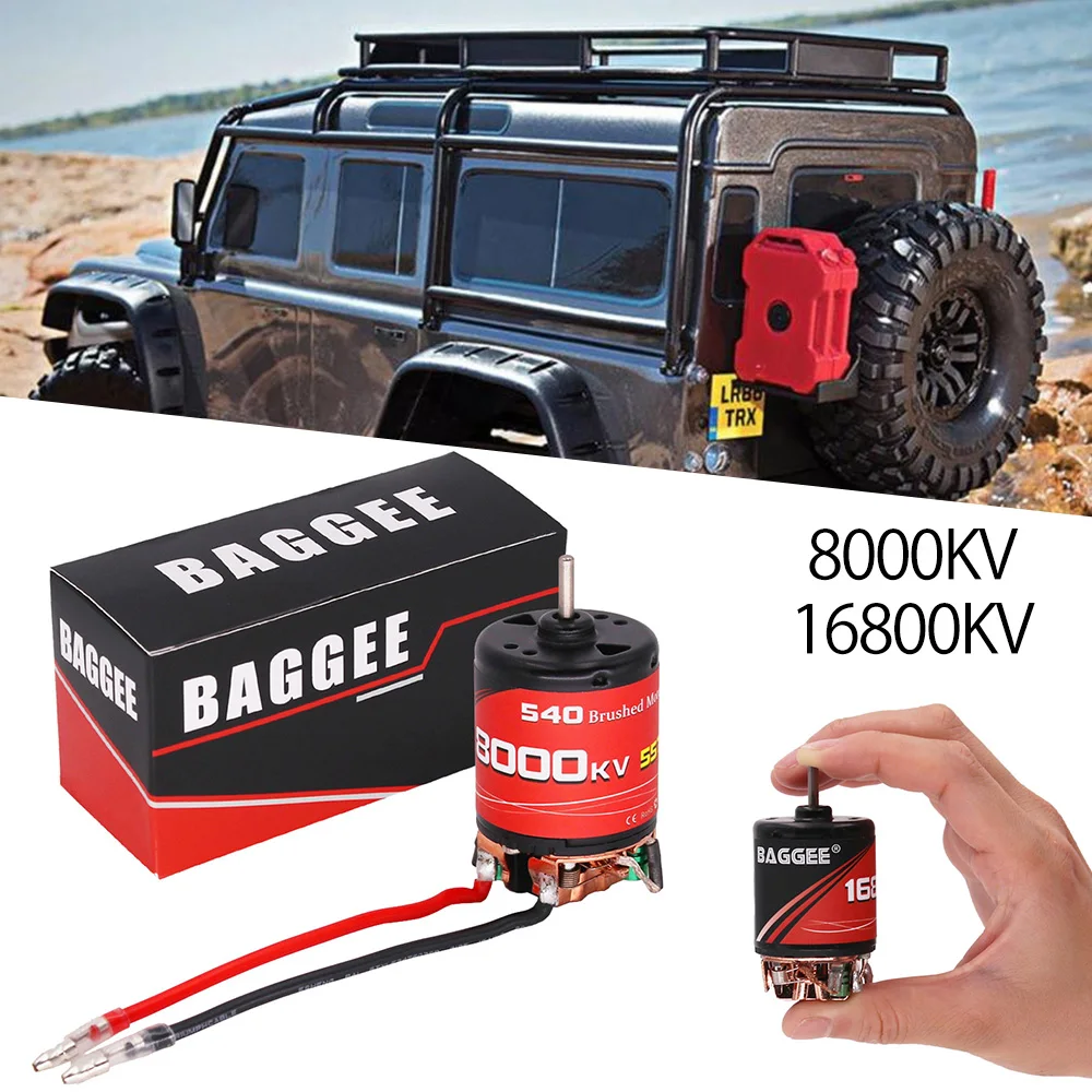 

540 матовый мотор 27T 55T для 1:8 1:10 RC Crawler SCX10 II D90 90046 90047 TRX4 TRX6 CC01 1/10 модели радиоуправляемых автомобилей запчасти