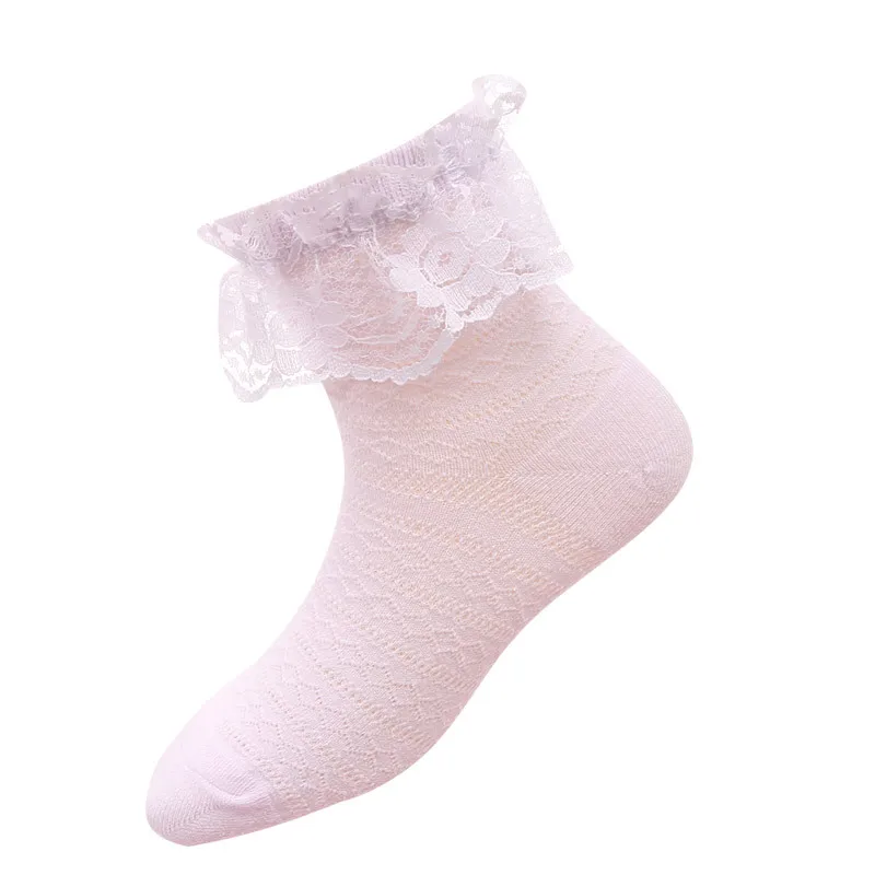 10 пар/лот,носки детские носки для маленьких девочек детские носки с кружевами сетчатые носки для малышей носки с оборками белые носки с блес... от AliExpress WW